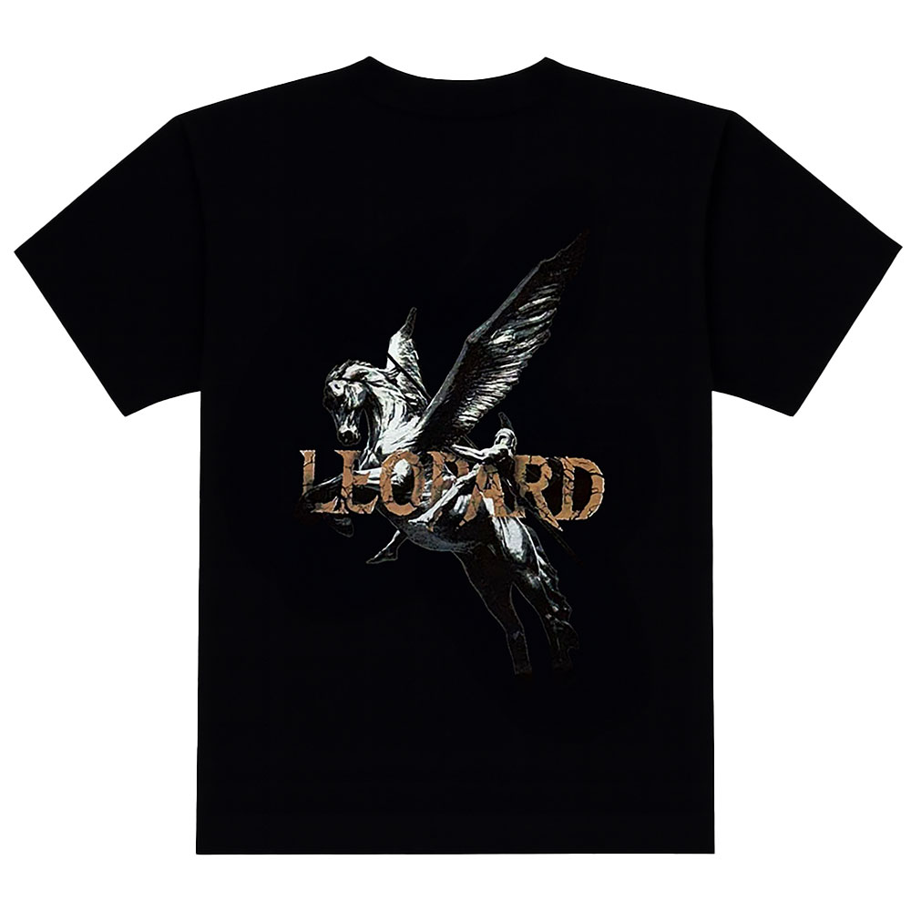 John Leopard Tshirt Mythic Stallion Black - Imagen 3
