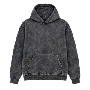 John Leopard Essential Acid Hoodie Gray
