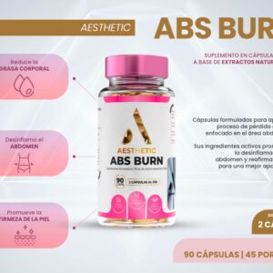 Aesthetic Abs Burn: El suplemento definitivo para quemar grasa y tonificar tu figura﻿