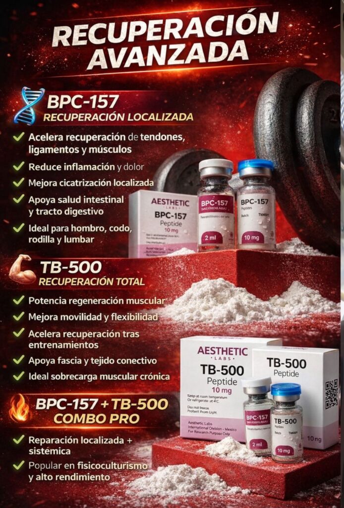 COMPRAR PEPTIDOS EN MEXICO AESTHETIC LABS
