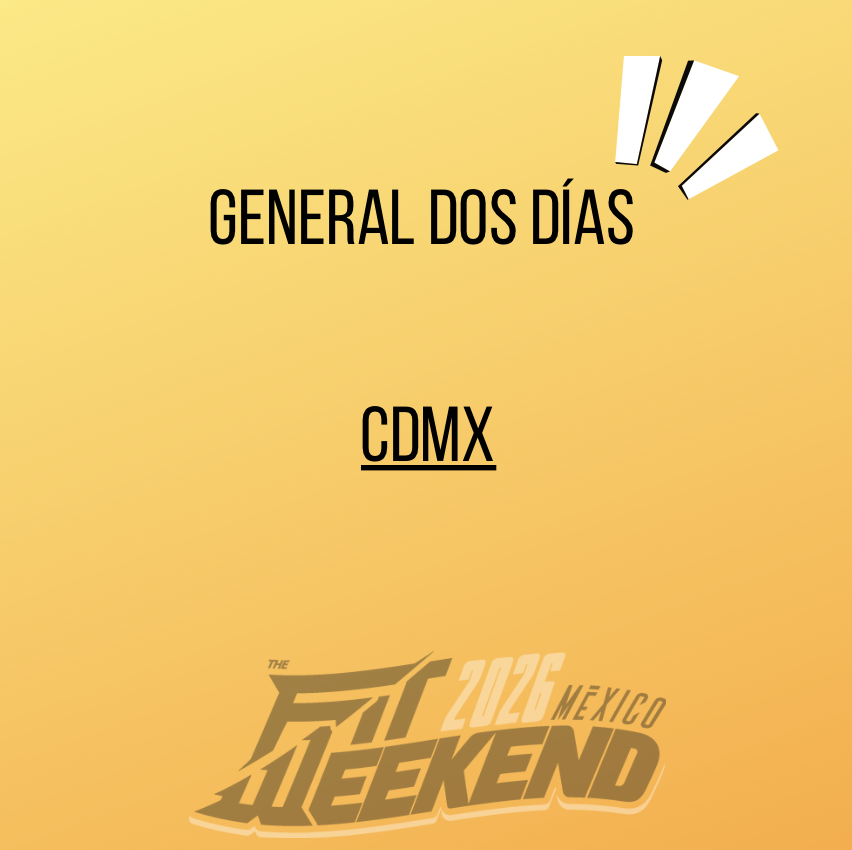 CDMX GENERAL 2 DÍAS