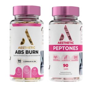 KIT AESTHETIC BODY AESTHETIC PEPTONAS Y AESTHETIC ABS BURN