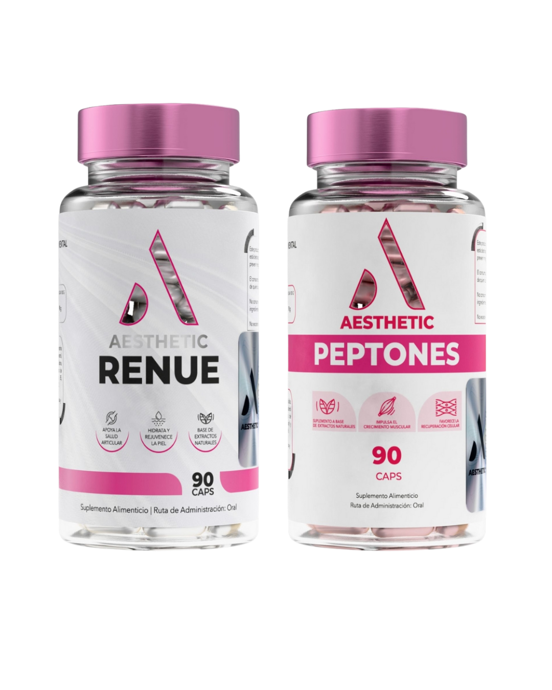 KIT BELLEZA Y FIRMEZA AESTHETIC RENUE CON AESTHETIC PEPTONAS