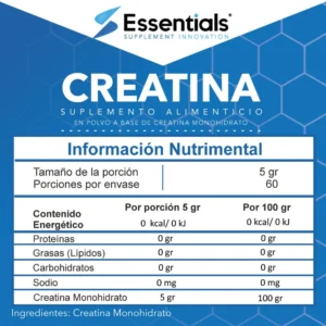 CREATINA MONOHIDRATO 300g