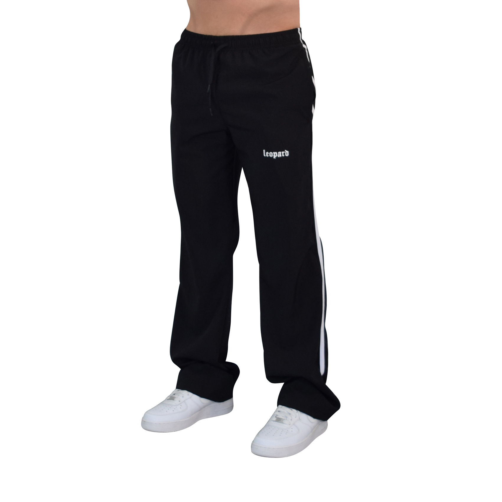 John Leopard Colossus Track Pants Jogger Black - Imagen 2