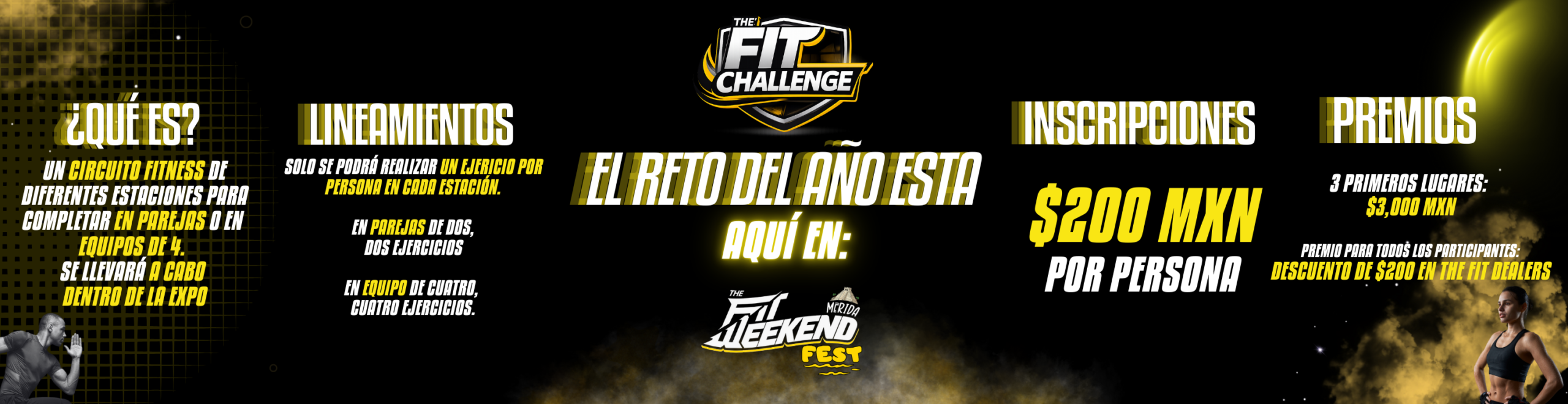 BANNER THE FIT CHALLENGE