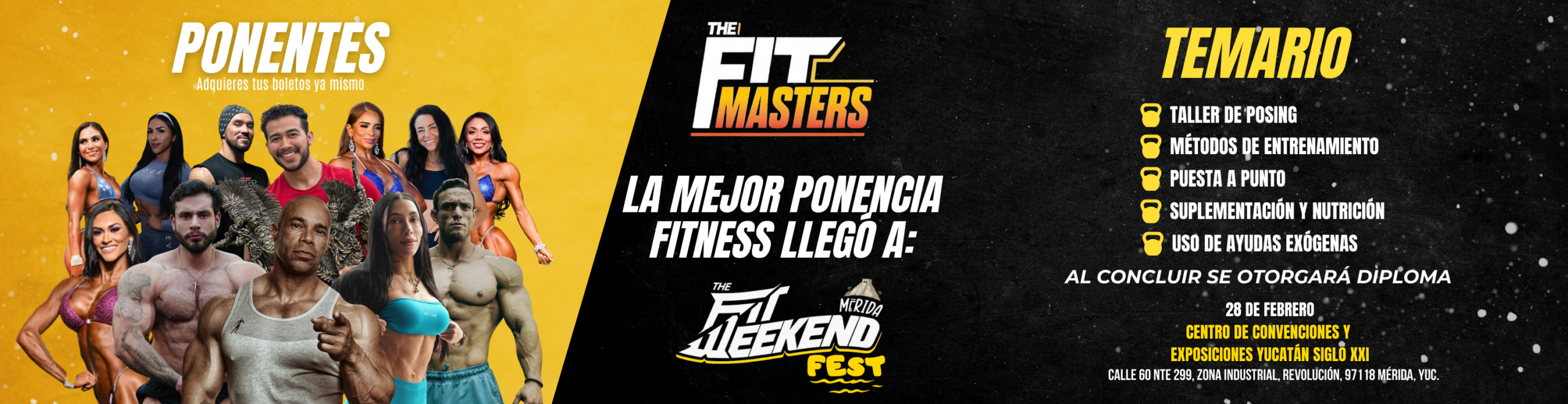BANNER THE FIT MASTER-eventos-merida