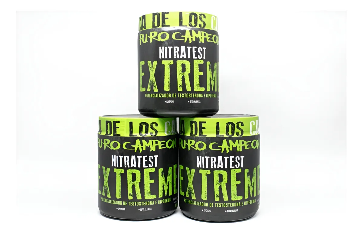 NITRATEST EXTREME–PIÑA Y SANDIA 300 G 60 servicios