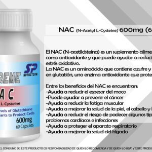 NAC (N-Acetyl L-Cysteine) 600mg