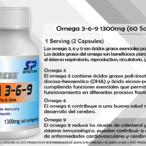 Supreme Omega 3,6,9 1300mg