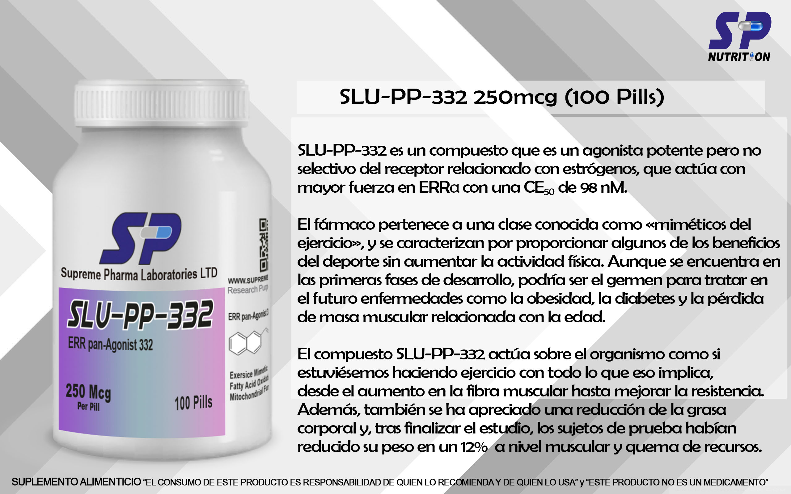 SLU-PP-332 250mcg - Imagen 2