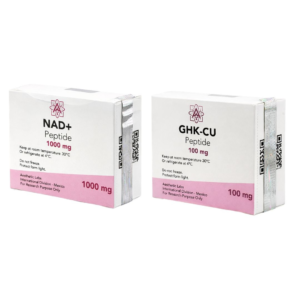 Protocolo Peptidos Piel y Longevidad Celular GHK-CU y NAD+ Aesthetic Labs