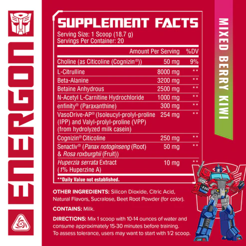 CORE X TRANSFORMERS ENERGON - Imagen 5
