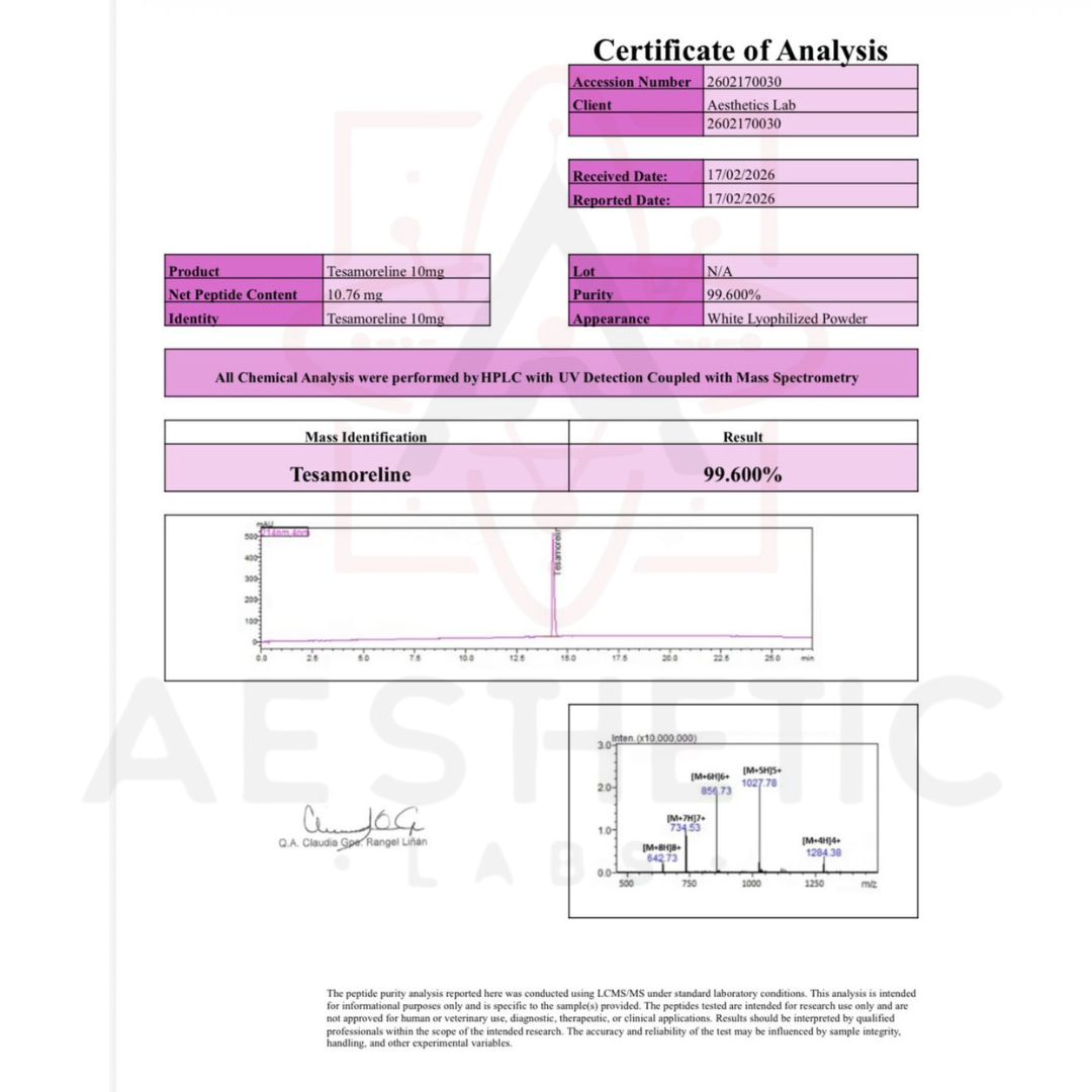 TESAMORELIN AESTHETIC LABS