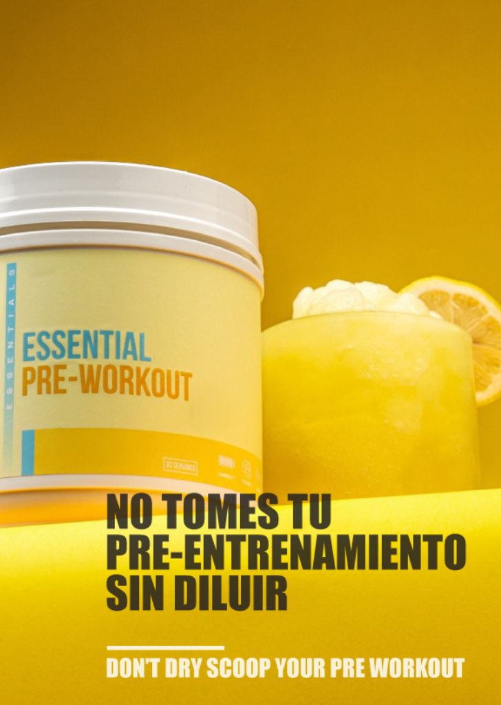 Dry scooping del pre-workout 🚫