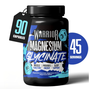 WARRIOR Glicinato de Magnesio  60 serv