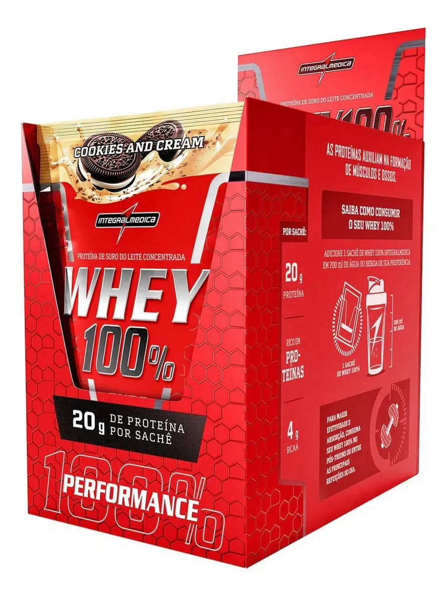 INTEGRAL MEDICA WHEY 100% DISPLAY 10 PACK