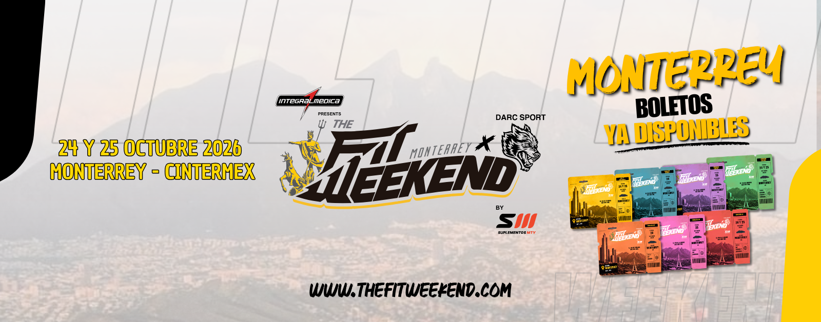 The Fit Weekend Monterrey - Boletos