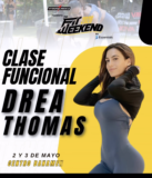 DREA THOMAS CLASE THE FIT WEEKEND
